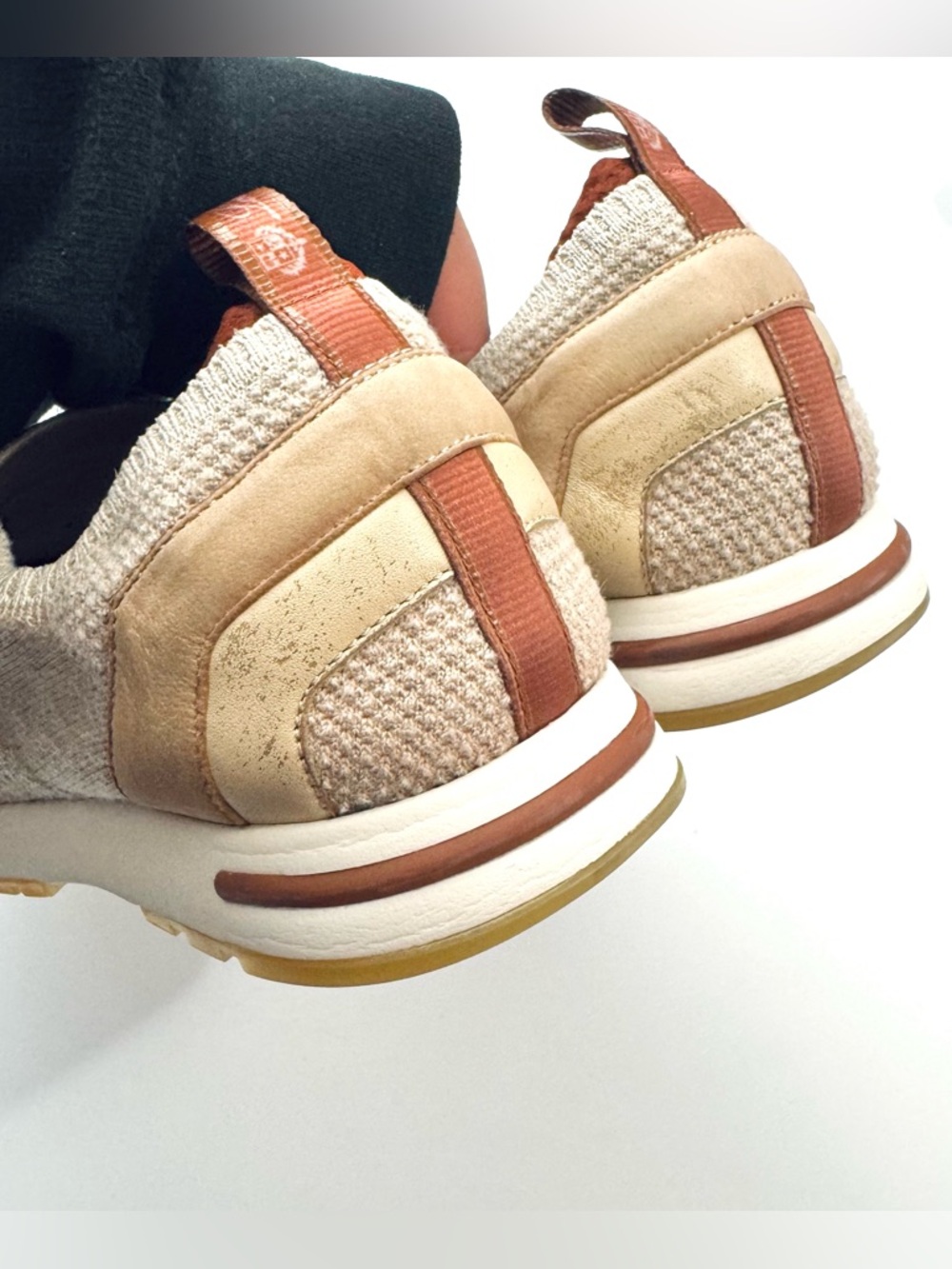 Loro Piana 360 LP Flexy Knit Slip-On Trainer Sneakers Tan Women’s Sz 39.5 US 9 - Picture 6 of 14